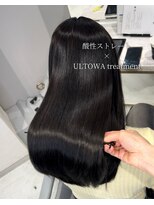 ユアーズヘア 新宿三丁目店(youres hair)&nbsp;酸性ストレート＋ULTOWAtreatment