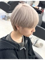 エイトサッポロ 札幌大通り店(EIGHT sapporo) 【透明感】メンズホワイトミルクティーベージュ