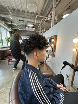 ビハインドザカーテン(BEHIND THE CURTAIN) スペインカール