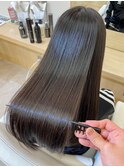 髪質改善ストレート