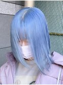 イメチェン/レッドブラウン/フルバング/似合わせカット/溝ノ口駅