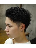 大人ショート/ソフトツイストパーマ/ツイストスパイラルパーマ