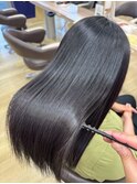 髪質改善ストレート