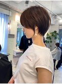 顔型別ヘアスタイル特集 /チェリーブラウン /ミニウルフ/北九州