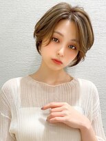 アフロート エル 錦糸町(AFLOAT L)&nbsp;【30代40代】丸みショート/小顔/暗髪/オリーブグレー