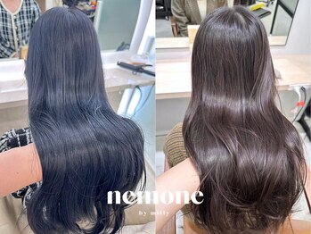 ネモネ バイ ミリー 梅田茶屋町(nemone by milly)の写真/【梅田茶屋町】《Aujuaソムリエ在籍》女性らしい品やかな美髪を叶えるヘアケアをご提案*厳選TR多数取扱中◎