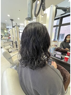 プランタン フォー ヘアー(printemps FOR HAIR) ミディアムパーマ