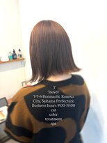 アイノベル(‘Inovel’) デザインカット+ケアカラー+oggiotto(