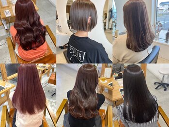 ナギ 栃木(nagi)の写真/ミルボン監修オリジナルAujuaで理想のツヤ髪へ☆潤いとさらさら感を実感♪