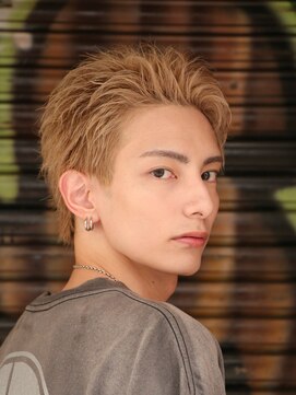 オーシャントーキョー 大阪(OCEAN TOKYO) ベリショスパイキーショートべリーショートアップバングメンズ