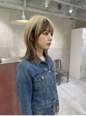 姫カットレイヤーロングミディアムハッシュカット前髪あり