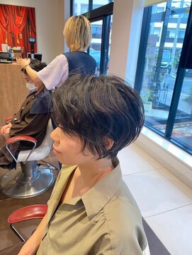 アース いわき店(HAIR&MAKE EARTH) 大人ニュアンスショートボブ
