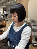 ヘアポケット スタイル店(HAIR POCKET)&nbsp;ワイドバングオン眉ボブ