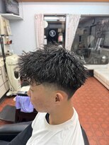 デザミ(Des Amis) ツイスパ×テーパーフェード