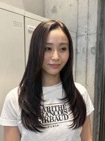ドットニュー 横浜店(dot.nyu)&nbsp;【艶カラー×ハッシュカット】韓国/韓国ヘア/横浜/横浜駅/学割