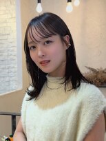 メゾンイデアル(maison Ideal)&nbsp;簡単イメチェン＊タイトなアレンジも可愛い外ハネミディ