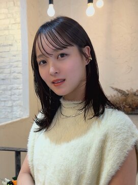 メゾンイデアル(maison Ideal) 簡単イメチェン*タイトなアレンジも可愛い外ハネミディ
