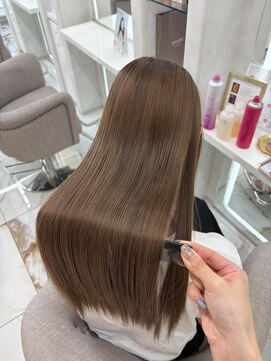 アロン(ALLON) ライトニングダブルカラー×最高級ケラチントリートメント