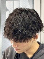オーバル ジングウマエ(OVARL jingumae)&nbsp;縦落ちツイストスパイラルラウンドマッシュ