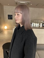 ロウROW)&nbsp;ワンブリーチで作るホワイトベージュ