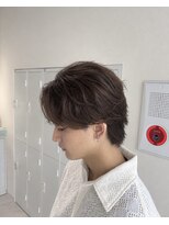 ネウィ 広島(newi) メンズカット×ブラウンカラー