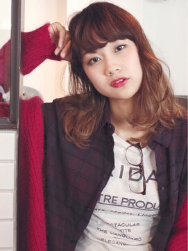 シアン(SYAN) 外国人風×SYANオリジナルパーマ☆ほつれミディ