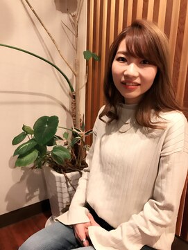 フルール(Fleur) アチュードグレージュカール【クレド徒歩1分 Fleur 松浦】