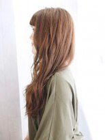 ヘアメイク ナル(hair make nalu) ゆるカールな雰囲気のミックスカールスタイル