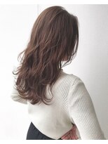 トリート 南行徳本店(TREAT)&nbsp;ブラウンベージュ×ロングレイヤースタイル