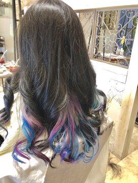 リザ ヘアー サロン 大谷 なんごう店(LIZA hair salon) ターコイズニユコーン