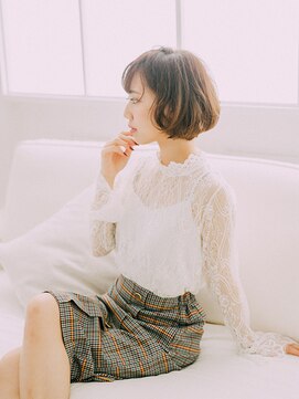 フローラビューティーヘアー(Flora Beauty Hair) アゴラインボブ/20代/30代/40代/50代/岡山/表町
