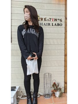 グリーティングス(GREETINGS) セクシーセミロング