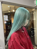 タイドヘア 茨木店(TIDE HAIR)&nbsp;ペールグリーン