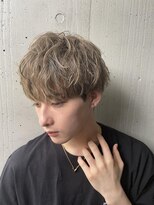 アクト 十条店(ACT)&nbsp;ハイトーン　ツーブロック　束感マッシュ