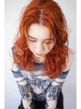 ロッジアート(Lodge art) orange × wave