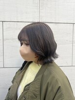 アンフィシュピトロワ(AnFye spi tlow)&nbsp;【AnFye】切りっぱなしボブ×グレージュカラー♪