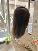 縮毛矯正ストレートスタイル