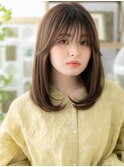大人かわいい暗髪うるツヤエアストレートTb4川口20代30代40代