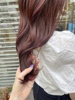 ネオリーブ アンド 渋谷店(Neolive &)&nbsp;【韓国/ダブルカラー】大人ガーリーレッドブラウン