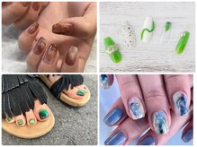 爪先から Happyを...専属ネイリストがケアからカラーまで！