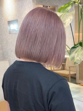 サンクプロジェクト(cinq PROJECT) ダブルカラーインナーカラーミルクティーベージュローライト韓国