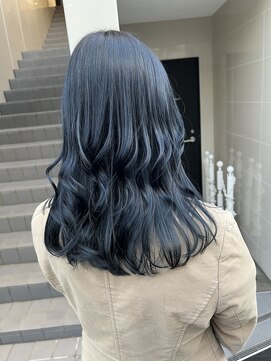 アソビセカンド 原宿(ASOBI 2nd) 前髪/マチルダボブ/ピンクベージュ/インナーグレージュ/ブルー