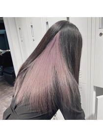 エス 天満店(esu) KR18インナーカラーベージュ/グレージュカラー/シルクベージュ