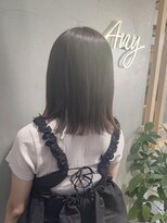 エニィ 池袋西口(Any) 黒髪/グレーベージュ/レイヤーロング/前髪パーマ/29NK