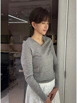 メゾンマイル 恵比寿(maison mile)&nbsp;ハッシュカット/似合わせカット/レッドブラウン[恵比寿駅]