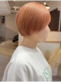 ペールオレンジピンク ※ブリーチメニューはDMのみご予約
