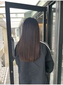 新田辺 艶カラー 髪質改善
