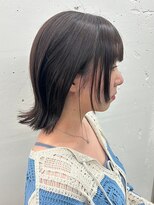 ジルスタジオ(JILL STUDIO)&nbsp;JILL STUDIO 外ハネミディ/アッシュグレージュ