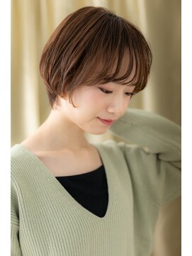 カバーヘア イヴ 戸頭店(COVER HAIR EVE) 前下がり大人かわいい小顔マッシュウルフTb6戸頭20代30代40代