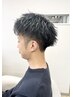 【特殊系パーマ】ツイスト（スパイラル）+カット+眉カット　14850→11000